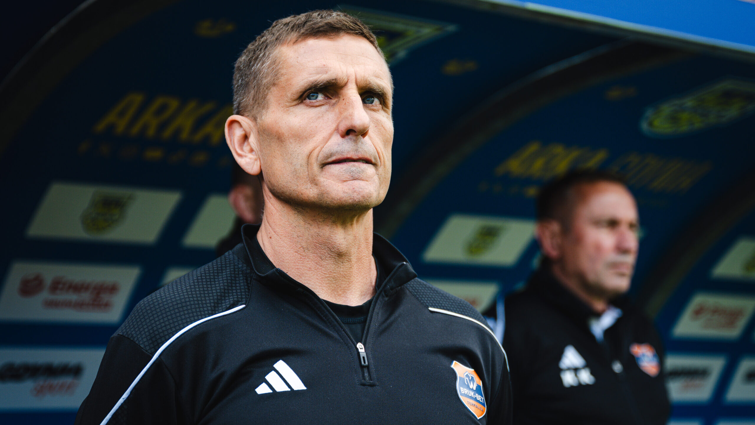 2025.05.04 Gdynia Pilka Nozna Betclic 1 liga sezon 2024/2025 Mecz Arka Gdynia - Bruk Bet Termalica Nieciecza N/z Marcin Brosz Foto Piotr Matusewicz / PressFocus
2025.05.04 Gdynia
Football Polish first division season 2024/2025
Arka Gdynia - Bruk Bet Termalica Nieciecza
Marcin Brosz
Credit: Piotr Matusewicz / PressFocus