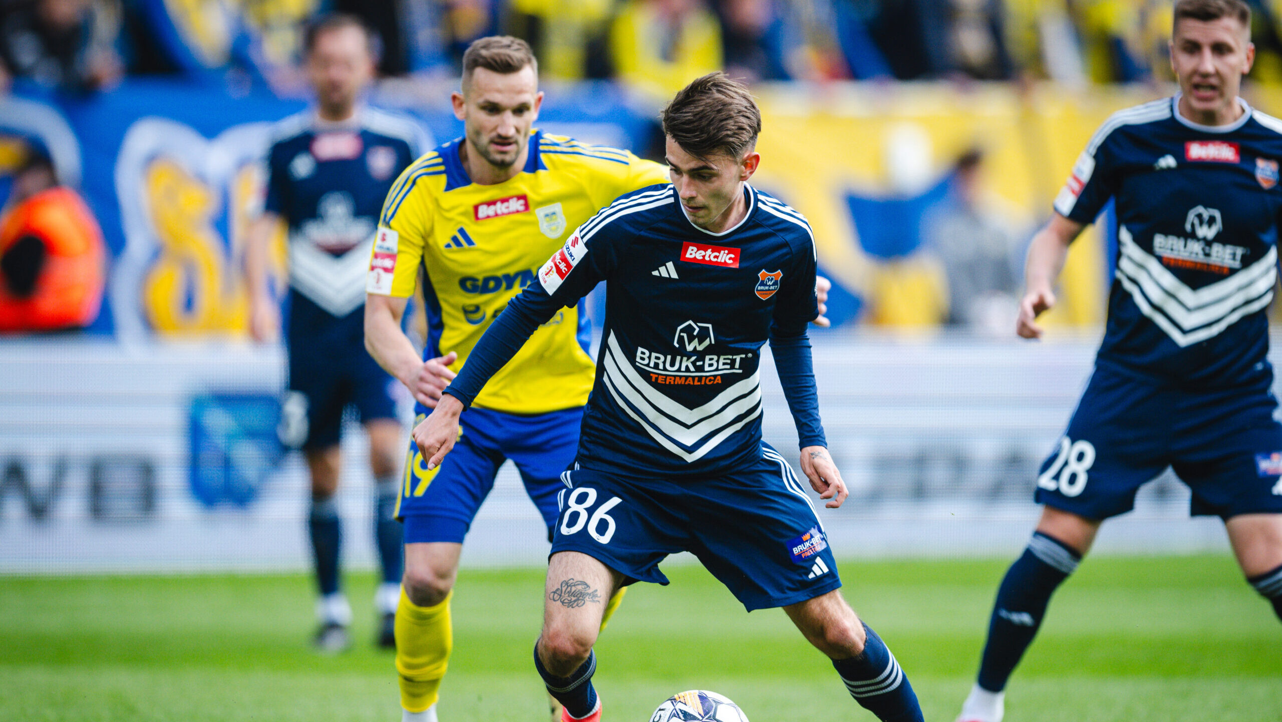 2025.05.04 Gdynia Pilka Nozna Betclic 1 liga sezon 2024/2025 Mecz Arka Gdynia - Bruk Bet Termalica Nieciecza N/z Michal Rzuchowski Igor Strzalek Foto Piotr Matusewicz / PressFocus

2025.05.04 Gdynia
Football Polish first division season 2024/2025
Arka Gdynia - Bruk Bet Termalica Nieciecza
Michal Rzuchowski Igor Strzalek
Credit: Piotr Matusewicz / PressFocus