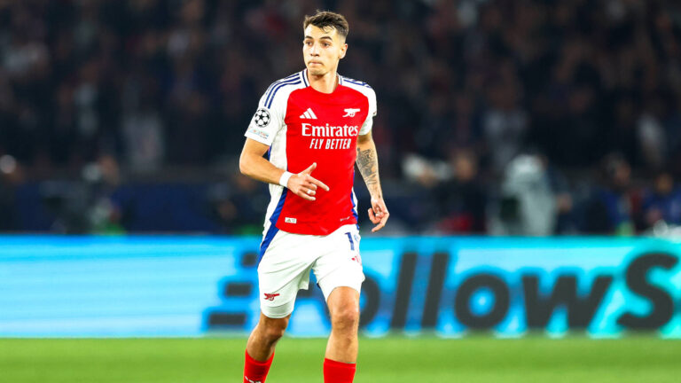 Paris Saint-Germain v Arsenal Champions League 07/05/2025. Semi-Final Jakub Kiwior 15 of Arsenal during the Champions League semi final match between Paris Saint-Germain and Arsenal at Parc des Princes, Paris, France on 7 May 2025. Editorial use only , Copyright: xNigelxKeenex PSI-22025-0120
2025.05.07 Paryz
pilka nozna , Liga Mistrzow
Paris Saint-Germain - Arsenal Londyn
Foto IMAGO/PressFocus

!!! POLAND ONLY !!!