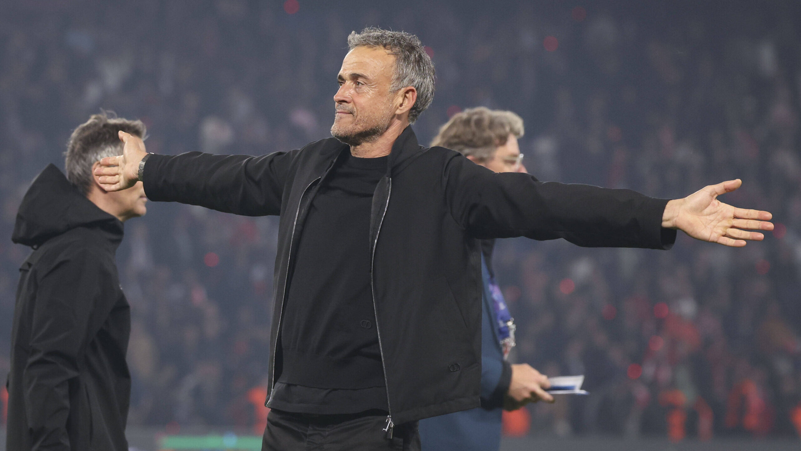 Joie Paris Saint Germain - Luis Enrique (PSG) - Photo :  Michtof / Michtof / PsnewZ / SIPA /00308729_0073//Credit:PSNEWZ/SIPA/2505080106
2025.05.07 Paryz
pilka nozna liga mistrzow
PSG - Arsenal Londyn
Foto PSNEWZ/SIPA/PressFocus

!!! POLAND ONLY !!!