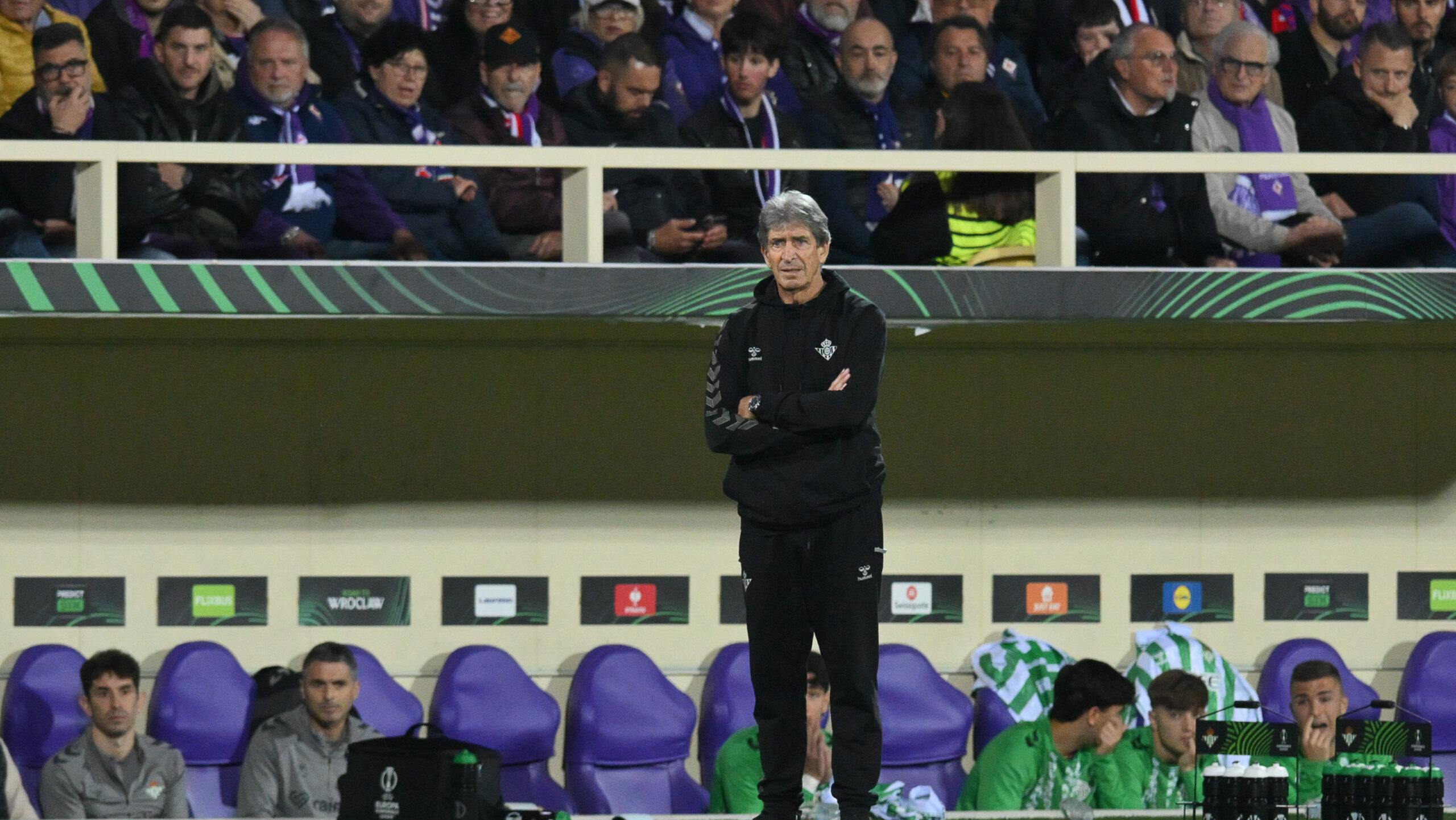 Artemio Franchi Stadium, Florence, Italy - Manuel Pellegrini head coach of Real Betis during Uefa Conference League - Semifinal Football Match,  Fiorentina vs Real Betis, 8 May 2025 
(Photo by Roberto Ramaccia/Sipa USA)
2025.05.08 Florencja
pilka nozna liga konferencji
ACF Fiorentina - Real Betis Sewilla
Foto Roberto Ramaccia/SIPA USA/PressFocus

!!! POLAND ONLY !!!