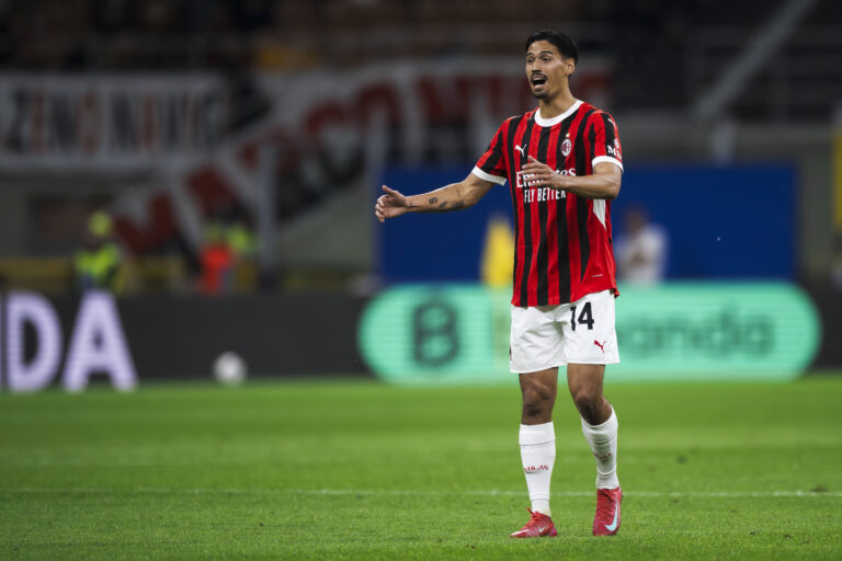 AC Milan v Bologna FC - Serie A Tijjani Reijnders of AC Milan gestures during the Serie A football match between AC Milan and Bologna FC. Milan Italy Copyright: xNicoloxCampox
2025.05.09 Mediolan
pilka nozna , liga wloska
AC Milan - Bologna FC
Foto IMAGO/PressFocus

!!! POLAND ONLY !!!