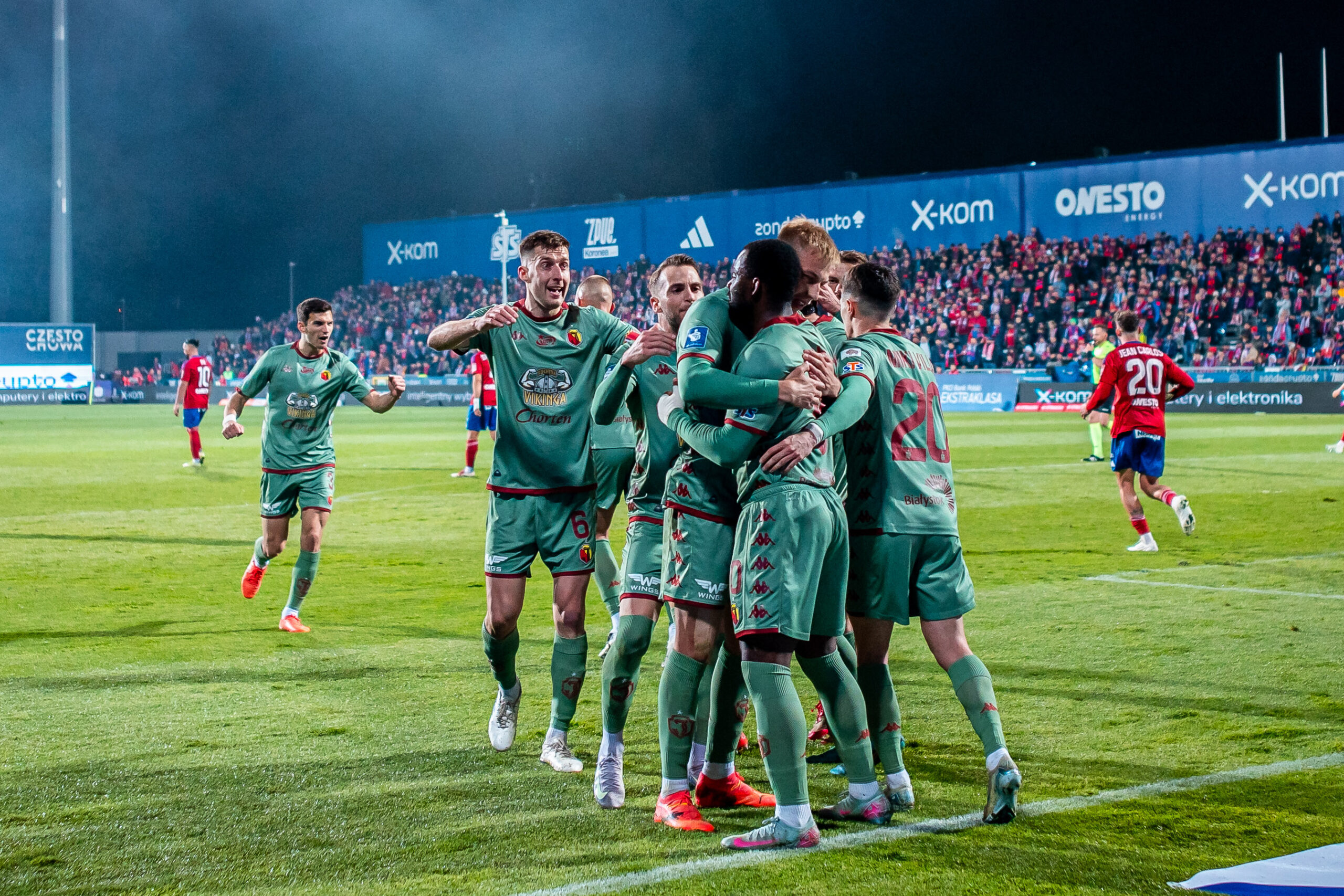 2025.05.10 Czestochowa
Pilka nozna, PKO BP Ekstraklasa, sezon 2024/2025
Rakow Czestochowa - Jagiellonia Bialystok
N/z gol radosc bramka goal rzut karny Afimico Pululu
Foto Mateusz Porzucek PressFocus
2025.05.10 Czestochowa
Football, Polish top league - first level, 2024/25 season
Rakow Czestochowa - Jagiellonia Bialystok
gol radosc bramka goal rzut karny Afimico Pululu
Credit: Mateusz Porzucek PressFocus