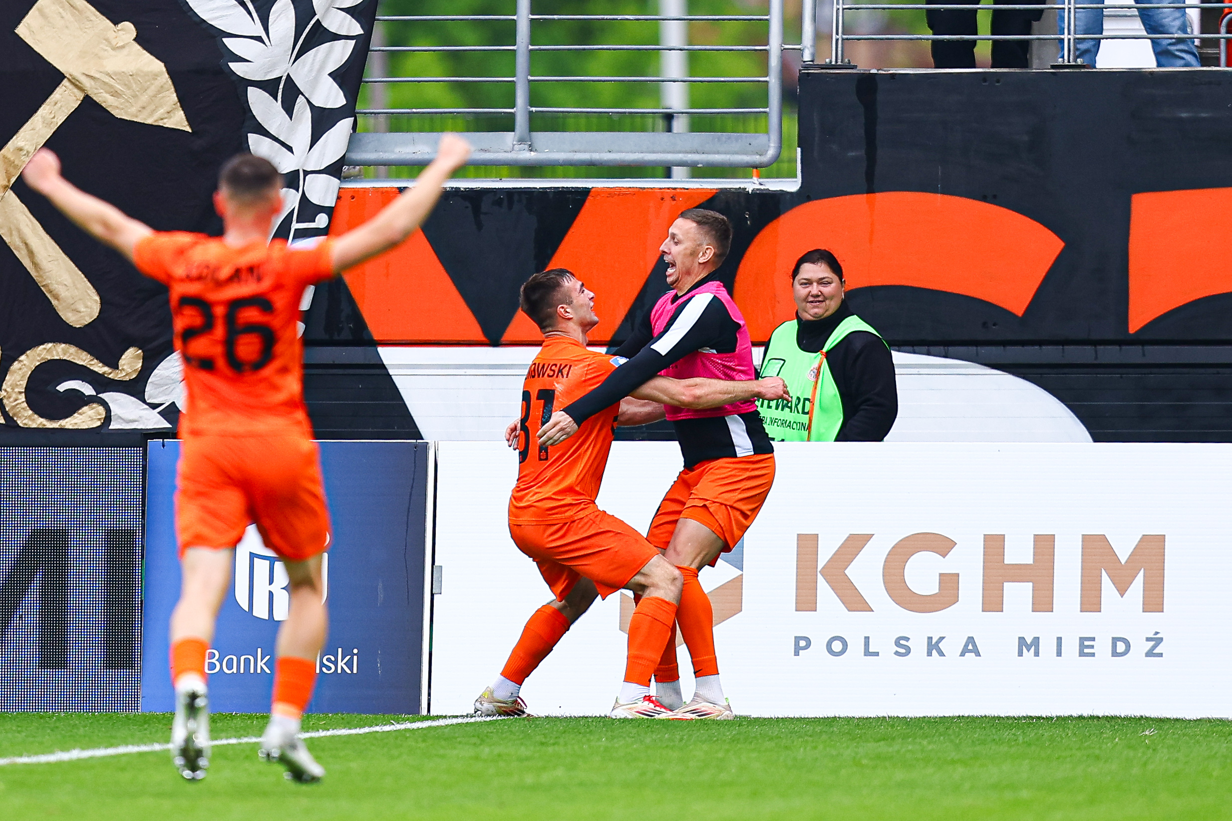 2025.05.10 Lubin
pilka nozna PKO Ekstraklasa sezon 2024/2025
KGHM Zaglebie Lubin - Widzew Lodz
N/z bramka gol radosc na 2-1
Foto Pawel Andrachiewicz / PressFocus

2025.05.10 Lubin
Football - Polish PKO Ekstraklasa season 2024/2025
KGHM Zaglebie Lubin - Widzew Lodz
bramka gol radosc na 2-1
Credit: Pawel Andrachiewicz / PressFocus