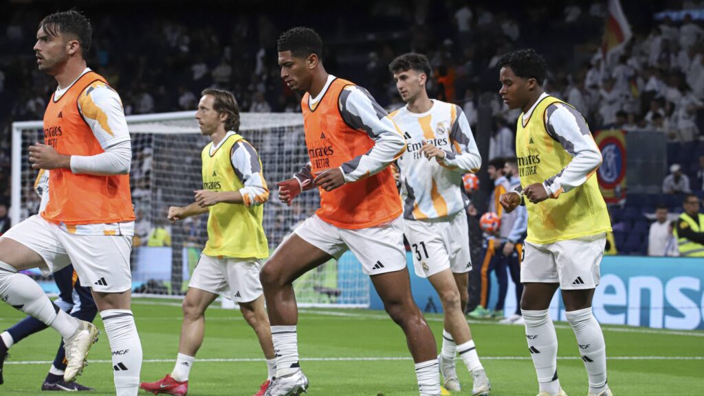Spanish La Liga EA Sports soccer match Real Madrid vs Mallorca at Santiago bernabeu Stadium in Madrid, Spain 15 May 2025 Jude Bellingham 900/Cordon Press PUBLICATIONxNOTxINxFRAxESP 900/CordonxPress LOF - Real Madrid vs Mallorca
2025.05.14 Madryt
pilka nozna , liga hiszpanska
Real Madryt - RCD Mallorca
Foto IMAGO/PressFocus

!!! POLAND ONLY !!!
