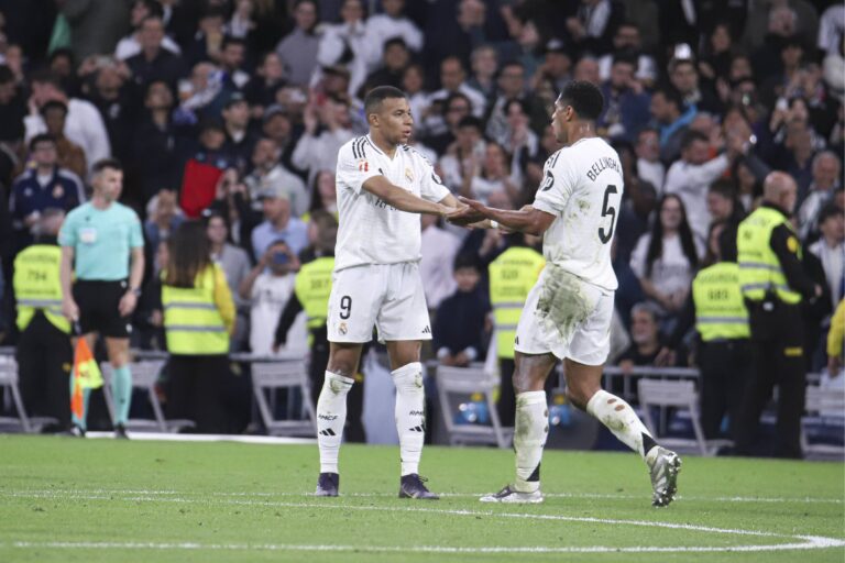 Spanish La Liga EA Sports soccer match Real Madrid vs Mallorca at Santiago bernabeu Stadium in Madrid, Spain 15 May 2025 Kylian Mbappe celebrates a goal 900/Cordon Press PUBLICATIONxNOTxINxFRAxESP 900/CordonxPress LOF - Real Madrid vs Mallorca
2025.05.14 Madryt
pilka nozna , liga hiszpanska
Real Madryt - RCD Mallorca
Foto IMAGO/PressFocus

!!! POLAND ONLY !!!