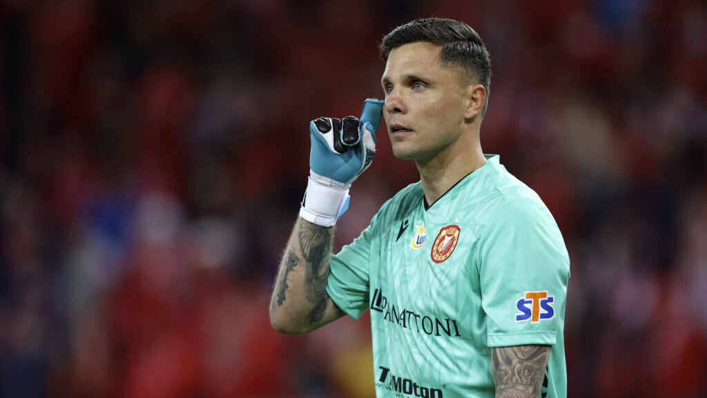 2025.05.15 Lodz 
pilka nozna PKO Ekstraklasa sezon 2024/2025 
Widzew Lodz - Legia Warszawa
N/z Rafal Gikiewicz
Foto Artur Kraszewski / PressFocus 

2025.05.15 Lodz 
Football - Polish PKO Ekstraklasa season 2024/2025 
Widzew Lodz - Legia Warszawa
Rafal Gikiewicz
Credit: Artur Kraszewski / PressFocus