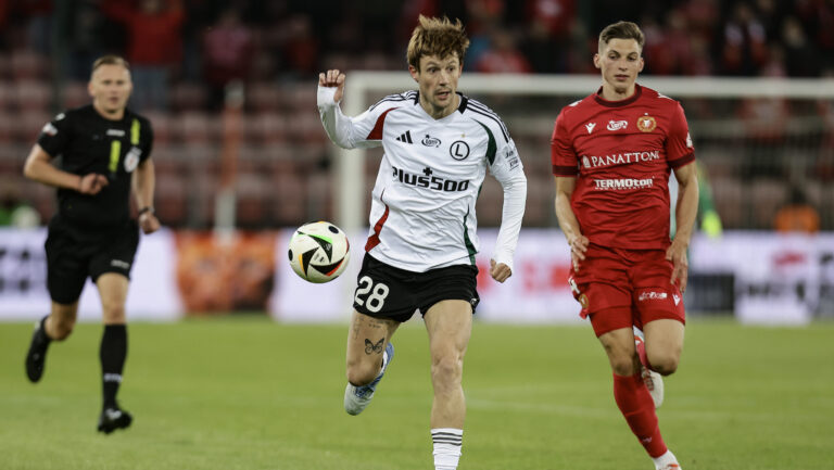 2025.05.15 Lodz
pilka nozna PKO Ekstraklasa sezon 2024/2025
Widzew Lodz - Legia Warszawa
N/z Marc Gual Mateusz Zyro
Foto Artur Kraszewski / PressFocus
2025.05.15 Lodz
Football - Polish PKO Ekstraklasa season 2024/2025
Widzew Lodz - Legia Warszawa
Marc Gual Mateusz Zyro
Credit: Artur Kraszewski / PressFocus