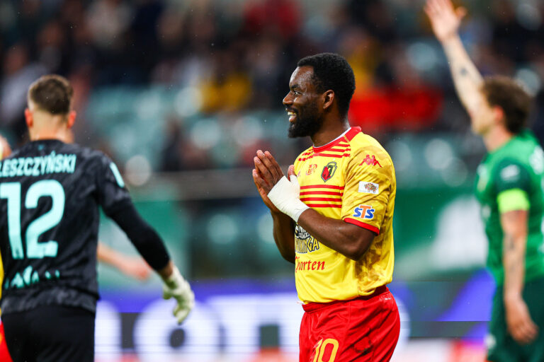 2025.05.16 Wroclaw
pilka nozna PKO Ekstraklasa sezon 2024/2025
Slask Wroclaw - Jagiellonia Bialystok
N/z Afimico Pululu
Foto Pawel Andrachiewicz / PressFocus

2025.05.16 Wroclaw
Football - Polish PKO Ekstraklasa season 2024/2025
Slask Wroclaw - Jagiellonia Bialystok
Afimico Pululu
Credit: Pawel Andrachiewicz / PressFocus