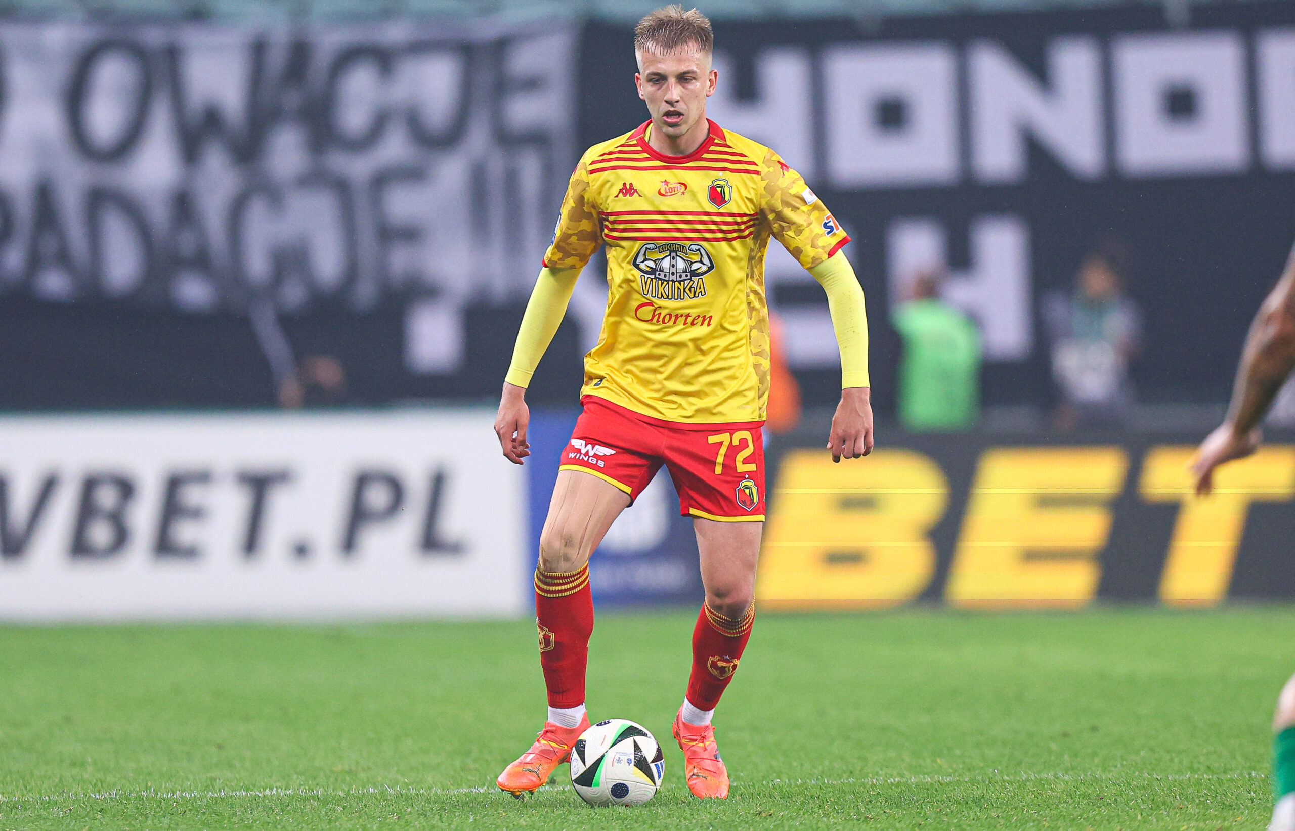 2025.05.16 Wroclaw
pilka nozna PKO Ekstraklasa sezon 2024/2025
Slask Wroclaw - Jagiellonia Bialystok
N/z Mateusz Skrzypczak
Foto Pawel Andrachiewicz / PressFocus

2025.05.16 Wroclaw
Football - Polish PKO Ekstraklasa season 2024/2025
Slask Wroclaw - Jagiellonia Bialystok
Mateusz Skrzypczak
Credit: Pawel Andrachiewicz / PressFocus