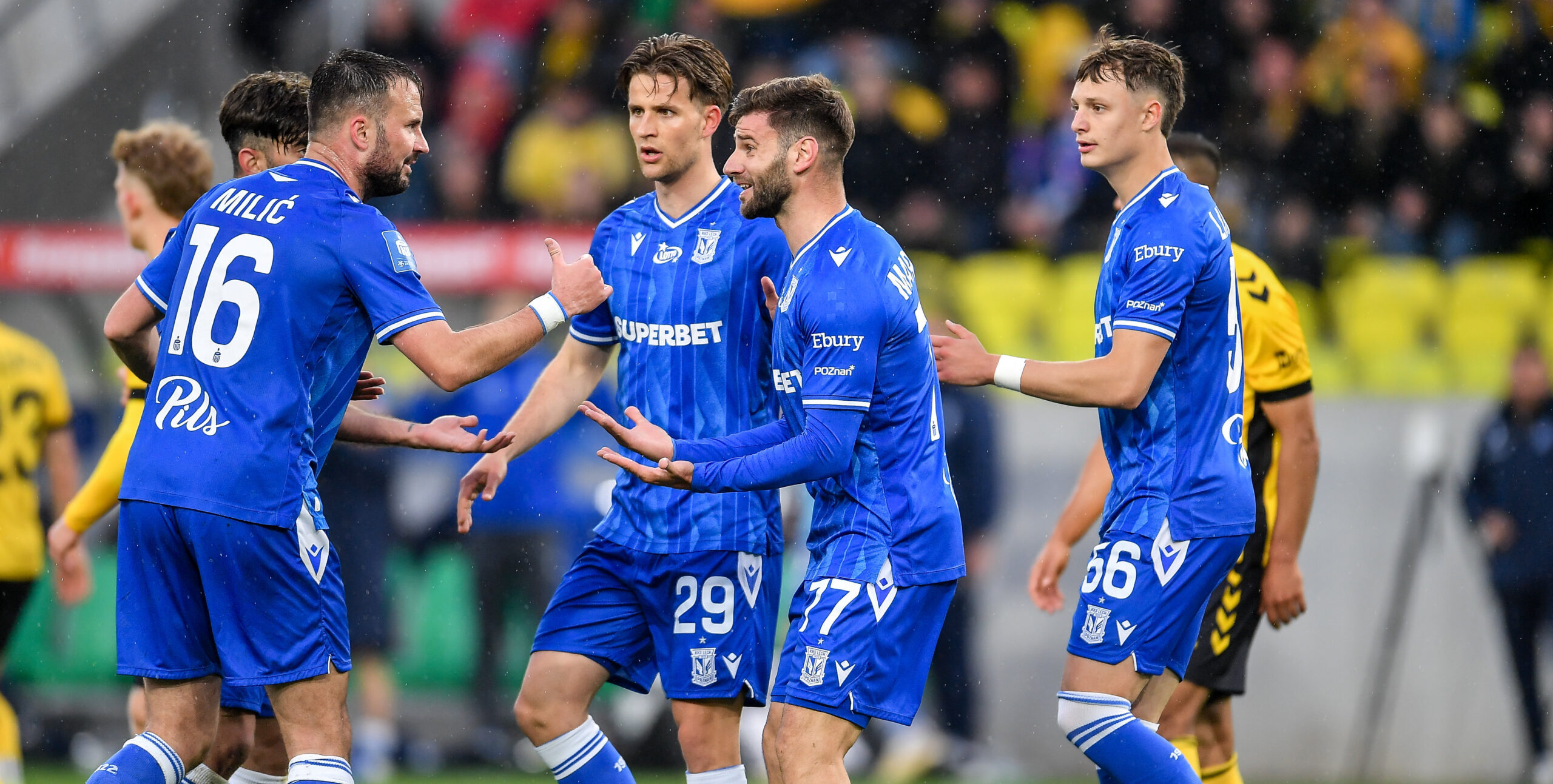 2025.05.18 Katowice
Pilka nozna PKO Ekstraklasa sezon 2024/2025
GKS Katowice - Lech Poznan
N/z Antonio Milic Rasmus Carstensen Mario Gonzalez Kornel Lisman
Foto Mateusz Sobczak / PressFocus
2025.05.18 Katowice
Football Polish League PKO Ekstraklasa season 2024/2025
GKS Katowice - Lech Poznan
Antonio Milic Rasmus Carstensen Mario Gonzalez Kornel Lisman
Credit: Mateusz Sobczak / PressFocus