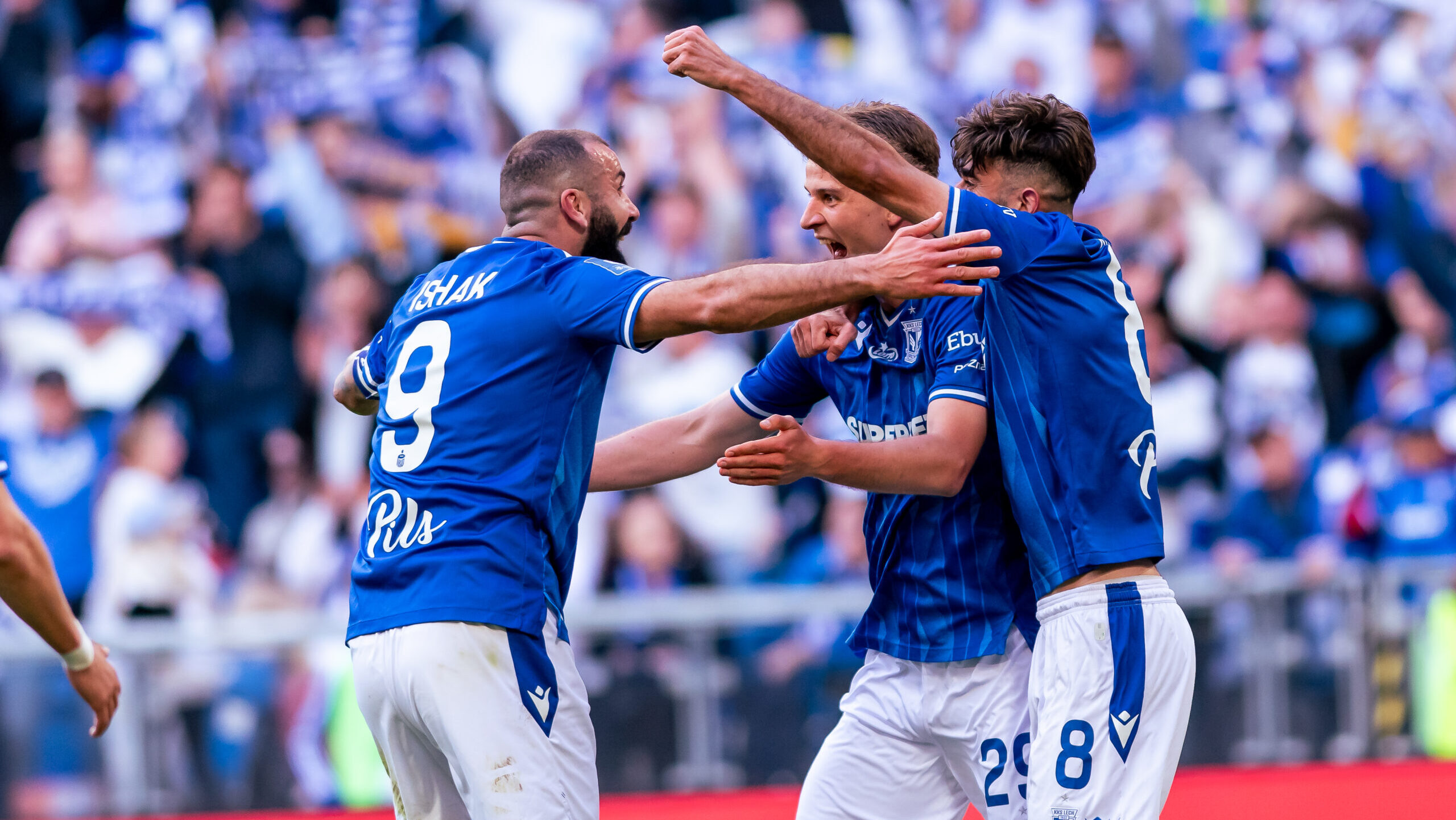2025.05.24 Poznan
pilka nozna PKO Ekstraklasa sezon 2024/2025
Lech Poznan - Piast Gliwice
N/z Lech Poznan cieszynka
Foto Gleb Soboliev / PressFocus
2025.05.24 Poznan
Football - Polish PKO Ekstraklasa season 2024/2025
Lech Poznan - Piast Gliwice
Lech Poznan cieszynka
Credit: Gleb Soboliev / PressFocus