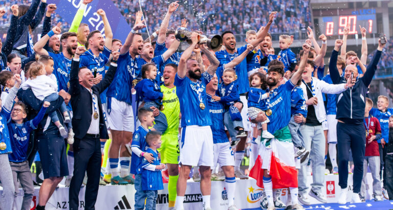 2025.05.24 Poznan
pilka nozna PKO Ekstraklasa sezon 2024/2025
Lech Poznan - Piast Gliwice
N/z Lech Poznan feta mistrzowska
Foto Gleb Soboliev / PressFocus

2025.05.24 Poznan
Football - Polish PKO Ekstraklasa season 2024/2025
Lech Poznan - Piast Gliwice
Lech Poznan feta mistrzowska
Credit: Gleb Soboliev / PressFocus