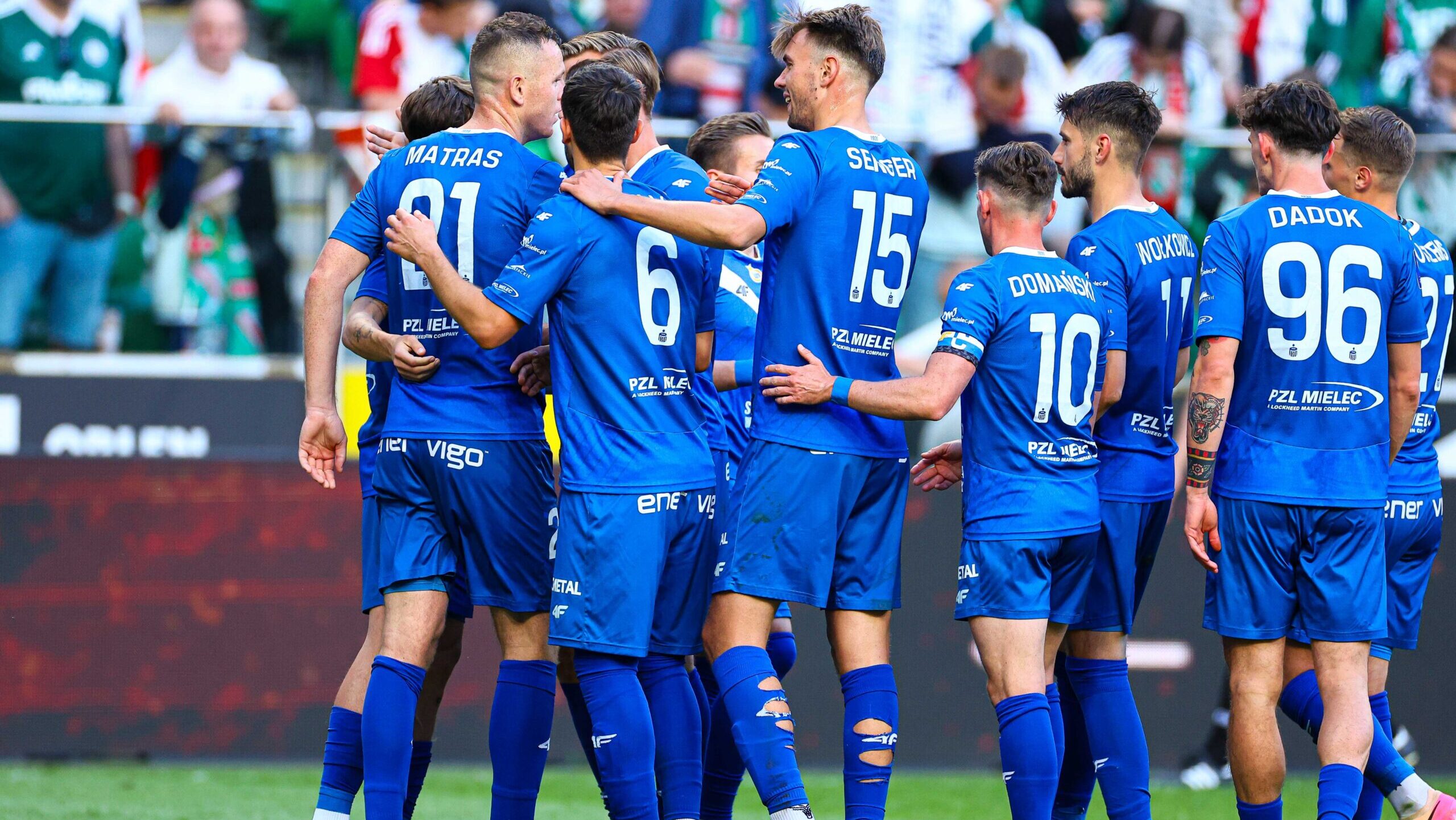 2025.05.24 Warszawa
pilka nozna PKO Ekstraklasa sezon 2024/2025
Legia Warszawa - Stal Mielec
N/z Mateusz Matras bramka gol radosc na 2-1
Foto Pawel Andrachiewicz / PressFocus
2025.05.24 Warszawa
Football - Polish PKO Ekstraklasa season 2024/2025
Legia Warszawa - Stal Mielec
Mateusz Matras bramka gol radosc na 2-1
Credit: Pawel Andrachiewicz / PressFocus