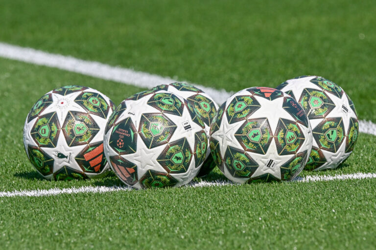 Inter Media Day ahead of 2025 UEFA Champions League final Milano, Italy. 26th, May 2025. The Adidas UEFA Champions League matchs balls are prepared for a training session at the BPER Training Centre in Appiano Gentile. The Inter Open Media Day is part of the preparation for the 2025 UEFA Champions League final in Munich. Italy, Milano PUBLICATIONxNOTxINxDENxNORxFINxBEL Copyright: xGonzalesxPhoto/TommasoxFimianox
2025.05.26 Mediolan
pilka nozna , liga wloska , liga mistrzow
Inter Mediolan - trening i konferencja prasowa
Foto IMAGO/PressFocus

!!! POLAND ONLY !!!