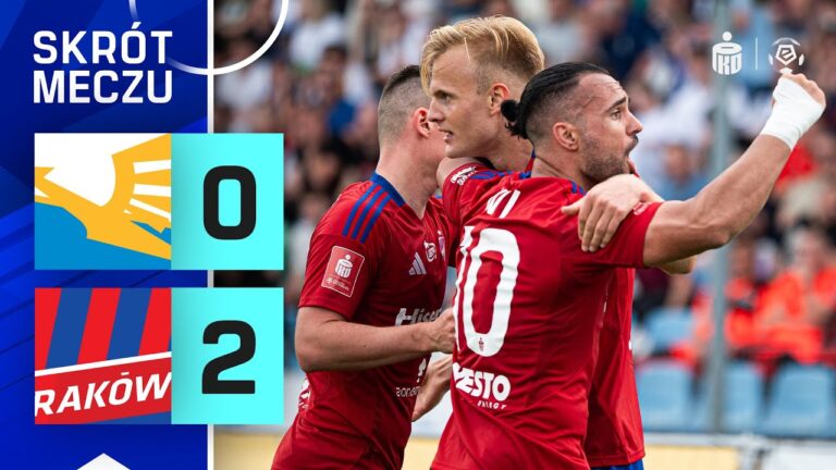 SKRÓT MECZU: Stal Mielec 0:2 Raków Częstochowa
