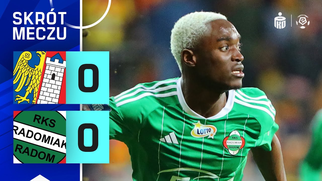 SKRÓT MECZU: Piast Gliwice 0:0 Radomiak Radom