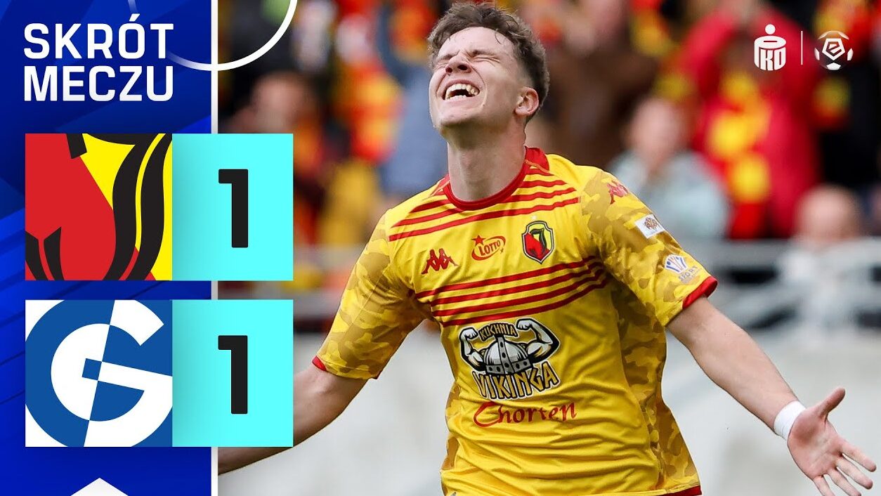 SKRÓT MECZU: Jagiellonia Białystok 1:1 Górnik Zabrze