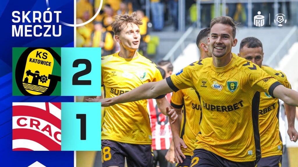 SKRÓT MECZU: GKS Katowice 2:1 Cracovia