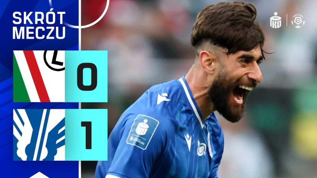 SKRÓT MECZU: Legia Warszawa 0:1 Lech Poznań