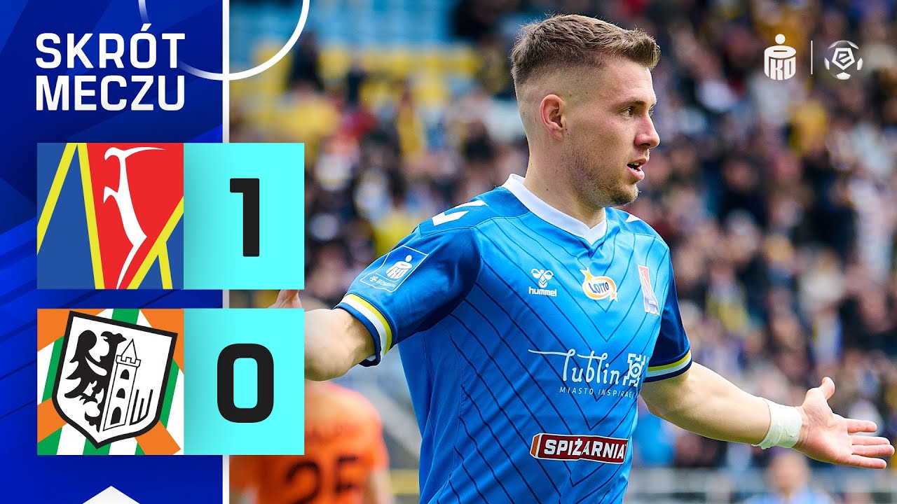 SKRÓT MECZU: Motor Lublin 1:0 Zagłębie Lubin