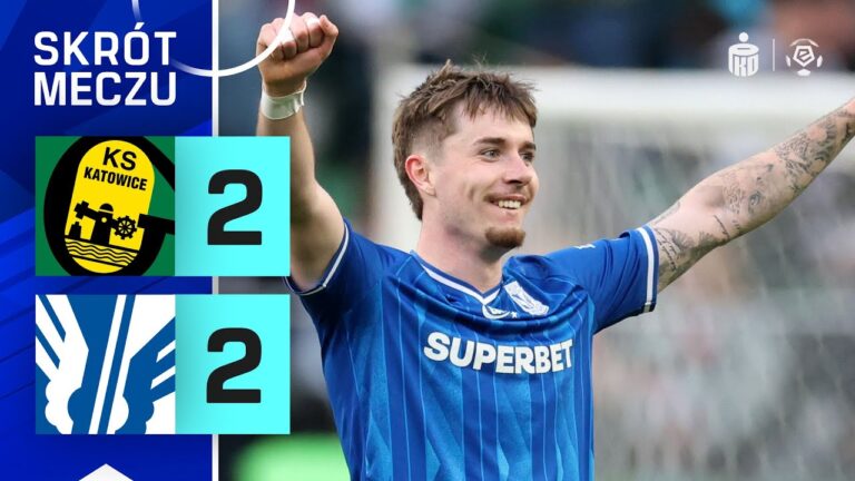SKRÓT MECZU: GKS Katowice 2:2 Lech Poznań