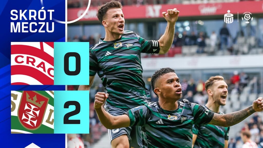 SKRÓT MECZU: Cracovia 0:2 Lechia Gdańsk