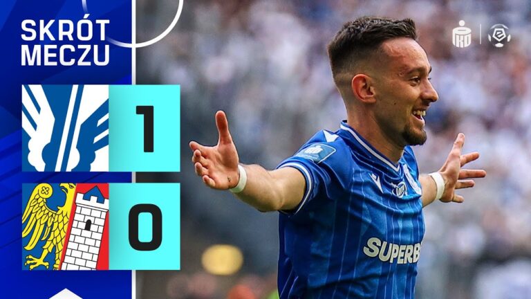 SKRÓT MECZU: Lech Poznań 1:0 Piast Gliwice