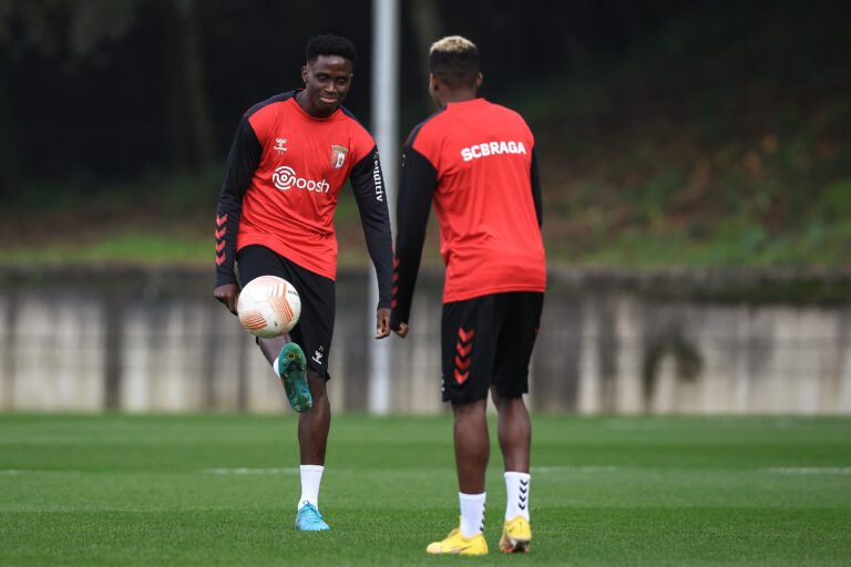 Braga, 11/02/2022 - Sporting Clube de Braga trained this afternoon at the Braga Municipal Stadium training ground in preparation for the Europa League 2022/23 game. Hernani Infande (Miguel Pereira/Global Images/Sipa USA)
2022.11.02 [NA]
pilka nozna Liga Europy
Trening SC Braga
Foto Global Media Group/SIPA USA/PressFocus

!!! POLAND ONLY !!!