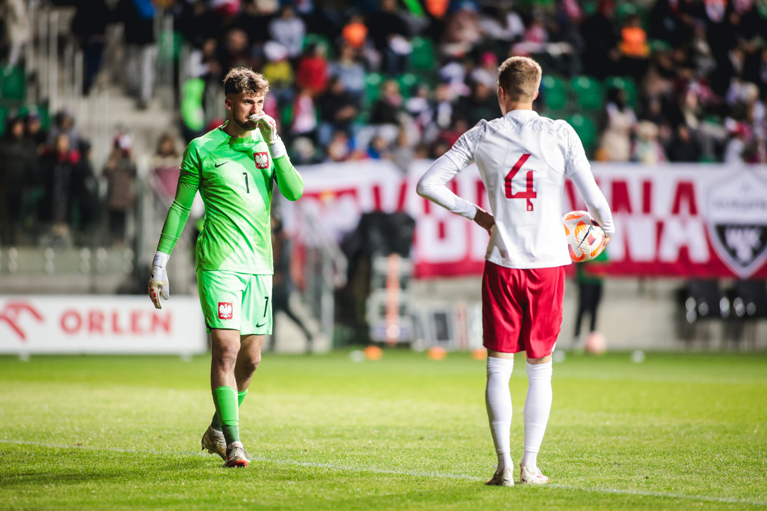 2023.10.17 Stalowa Wola
Pilka nozna, Reprezentacja Polski U21 eliminacje Mistrzostw Europy
Polska - Estonia
N/z Kacper Tobiasz
Foto Marta Badowska / PressFocus

2023.10.17 Stalowa Wola
Football, Polish national team under 21 European Qualifiers
Kacper Tobiasz
Credit: Marta Badowska / PressFocus