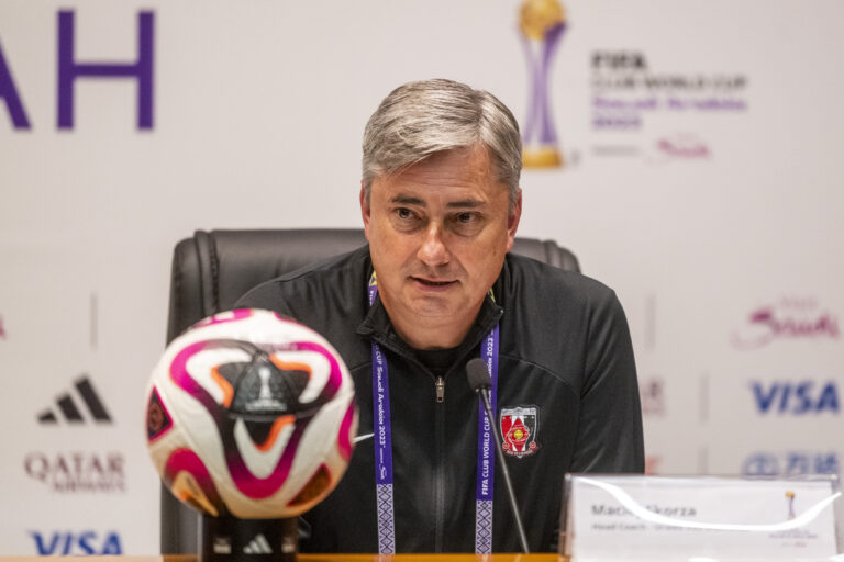 King Abdullah Sports City Urawa Reds coach - Maciej Skorza during ((6257) Richard Callis / Fotoarena / SPP) (Photo by (6257) Richard Callis / Fotoarena / SPP/Sipa USA)
2023.12.18 Jeddah
pilka nozna klubowe mistrzostwa swiata
Konferencja prasowa przed meczem Urawa Reds - Manchester City
Foto SPP/SIPA USA/PressFocus
!!! POLAND ONLY !!!