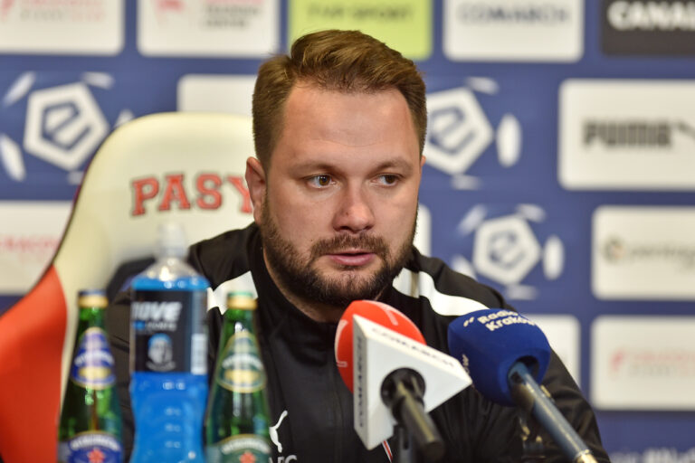 2024.04.21 Krakow
Pilka nozna, PKO BP Ekstraklasa, sezon 2023/2024
Cracovia Krakow - Puszcza Niepolomice
N/z Tomasz Jasik
Foto Krzysztof Porebski / PressFocus

2024.04.21 Krakow
Football, Polish top league - first level, 2023/24 season
Cracovia Krakow - Puszcza Niepolomice
Tomasz Jasik
Credit: Krzysztof Porebski / PressFocus