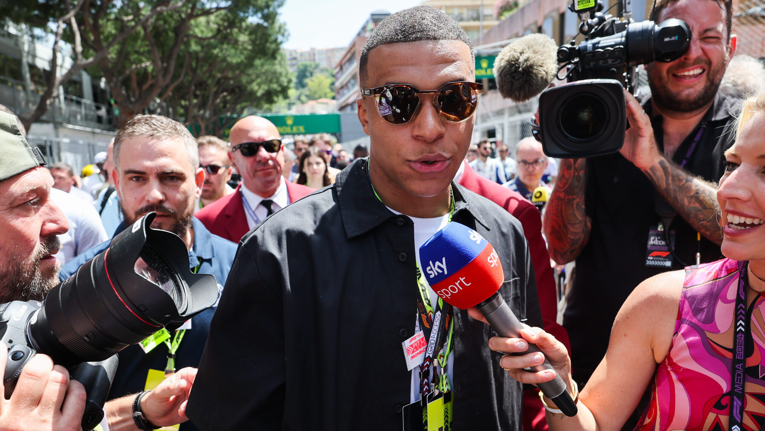 Kylian MBAPPE (fra) of PSG on the starting grid during the Formula 1 Grand Prix de Monaco 2024, 8th round of the 2024 Formula One World Championship from May 23 to 26, 2024 on the Circuit de Monaco, in Monaco (Photo by /Sipa USA)
2024.05.26 -
Formula 1 F1
Grand Prix Monako
Foto IPA/SIPA USA/PressFocus
!!! POLAND ONLY !!!