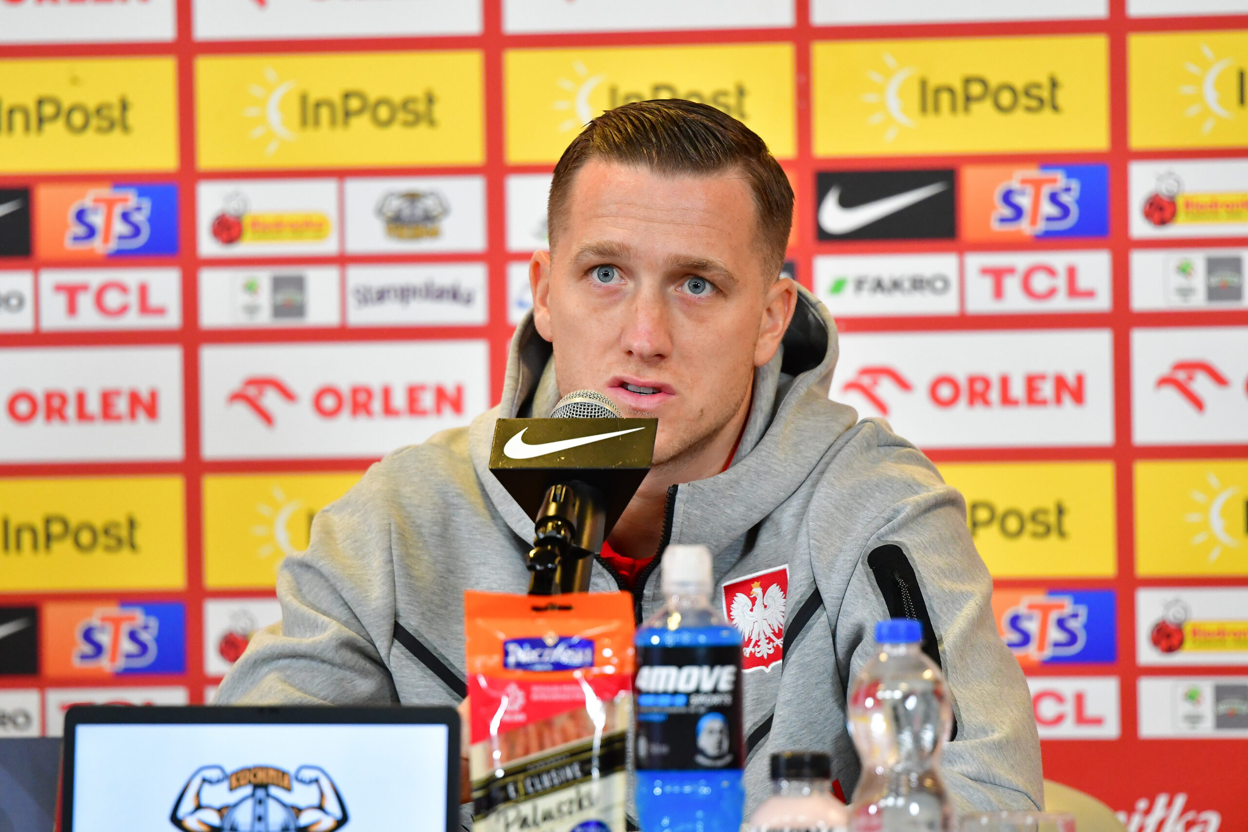 2024.10.14 Warszawa
pilka nozna Reprezentacja Polski
Konferencja prasowa reprezentacji Polski
N/z Piotr Zielinski
Foto Pawel Bejnarowicz / PressFocus

2024.10.14 Warszawa
Football - Polish National Team
Konferencja prasowa reprezentacji Polski
Piotr Zielinski
Credit: Pawel Bejnarowicz / PressFocus