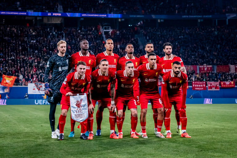 2024.10.23 Lipsk
pilka nozna UEFA Liga Mistrzow sezon 2024/2025
RB Lipsk - Liverpool
N/z zdjecie druzynowe team photo Mohamed Salah Darwin Nunez Cody Gakpo Dominik Szoboszlai Ryan Gravenberch Alexis Mac Allister Trent Alexander-Arnold Ibrahima Konate Virgil van Dijk Konstantinos Tsimikas Caoimhin Kelleher
Foto Mateusz Porzucek PressFocus

2024.10.23 Lipsk
Leipzig Football - UEFA Champions League season 2024/2025 RB Leipzig - Liverpool FC
RB Lipsk - Liverpool
zdjecie druzynowe team photo Mohamed Salah Darwin Nunez Cody Gakpo Dominik Szoboszlai Ryan Gravenberch Alexis Mac Allister Trent Alexander-Arnold Ibrahima Konate Virgil van Dijk Konstantinos Tsimikas Caoimhin Kelleher
Credit: Mateusz Porzucek PressFocus