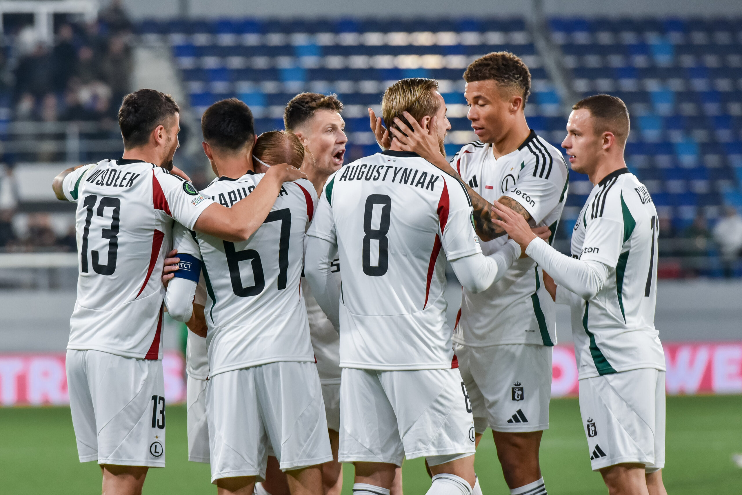 2024.10.24 Backa Topola Serbia
pilka nozna Liga Konferencji UEFA
FK TSC Backa Topola - Legia Warszawa
N/z Pawel Wszolek Marc Gual Bartosz Kapustka Rafal Augustyniak Steve Kapuadi Kacper Chodyna
Foto Wojciech Dobrzynski / Legionisci.com / PressFocus
2024.10.24 Backa Topola Serbia
football UEFA Conference league
FK TSC Backa Topola - Legia Warsaw
Credit: Wojciech Dobrzynski / Legionisci.com / PressFocus