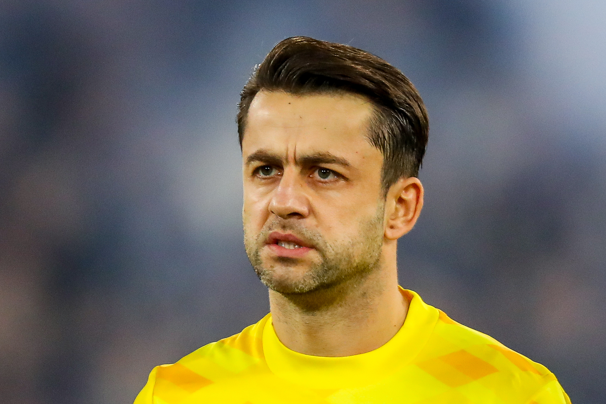 Lukasz Fabianski of West Ham United lines up prior to the Premier League match West Ham United vs Fulham at London Stadium, London, United Kingdom, 14th January 2025

(Photo by Izzy Poles/News Images) in London, United Kingdom on 1/14/2025. (Photo by Izzy Poles/News Images/Sipa USA)
2025.01.14 London
pilka nozna liga angielska
West Ham United - Fulham
Foto Izzy Poles/News Images/SIPA USA/PressFocus

!!! POLAND ONLY !!!