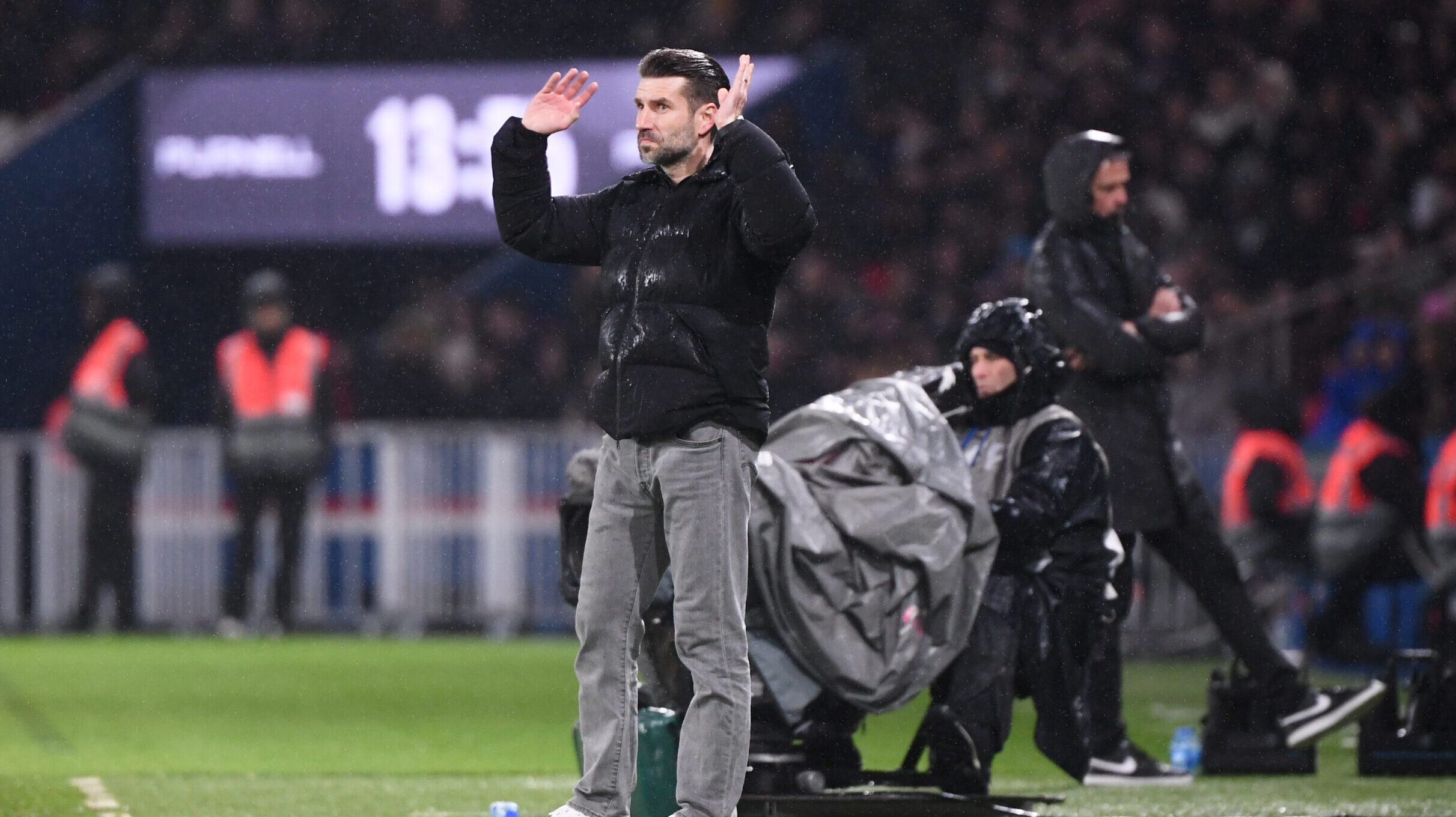 Luka ELSNER (Entraineur Reims SDR) during the Ligue 1 MCDonald&#039;s match between Paris and Reims at Parc des Princes on January 25, 2025 in Paris, France. (Photo by Philippe Lecoeur/FEP/Icon Sport/Sipa USA)
2025.01.25 Paryz
pilka nozna liga francuska
Paris Saint-Germain - Stade de Reims
Foto Philippe Lecoeur/FEP/Icon Sport/SIPA USA/PressFocus

!!! POLAND ONLY !!!
