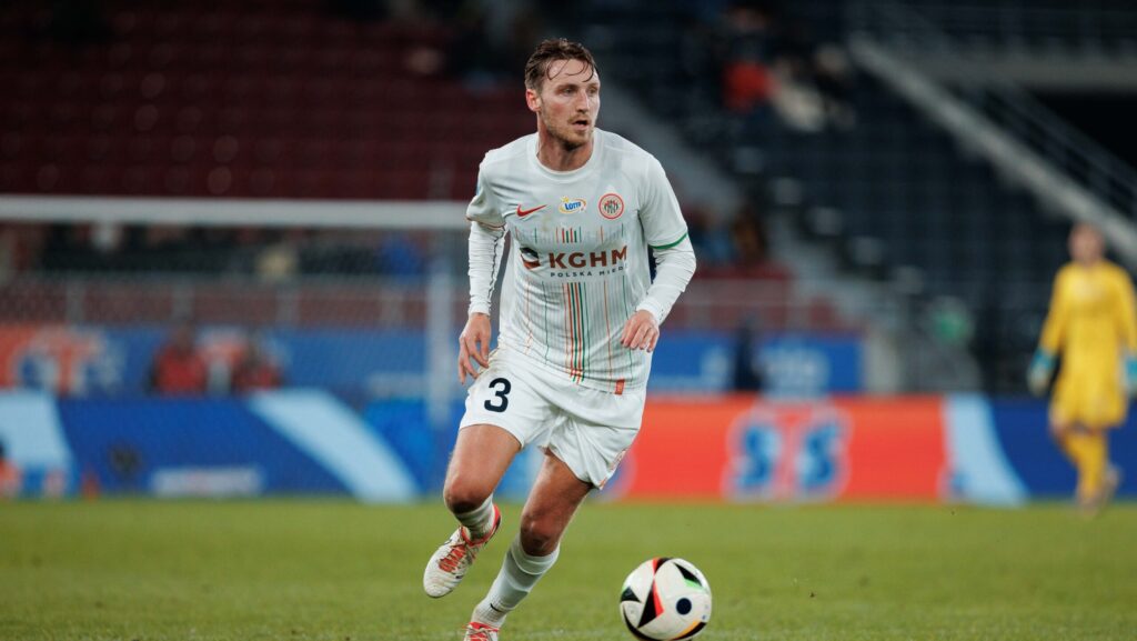 2025.02.01 Szczecin
Pilka nozna PKO Ekstraklasa sezon 2024/2025
Pogon Szczecin - KGHM Zaglebie Lubin
N/z Alexander Abrahamsson
Foto Tomasz Folta / PressFocus

2025.02.01 Szczecin
Football PKO Ekstraklasa season 2024/2025
Pogon Szczecin - KGHM Zaglebie Lubin
Alexander Abrahamsson
Credit: Tomasz Folta / PressFocus