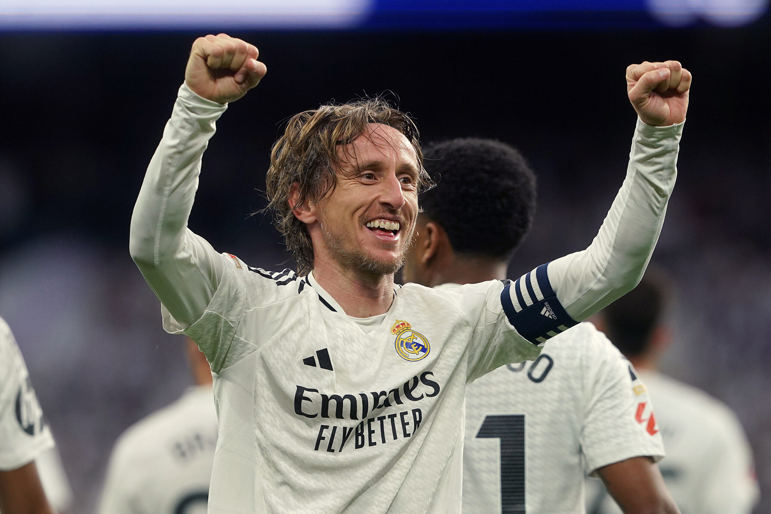 Real Madrid&#039;s Luka Modric celebrates goal during La Liga match. February 23, 2025. (Photo by Acero/Alter Photos/Sipa USA)
2025.02.23 Madryt
pilka nozna liga hiszpanska
Real Madryt - Girona FC
Foto Alter Photos/SIPA USA/PressFocus

!!! POLAND ONLY !!!