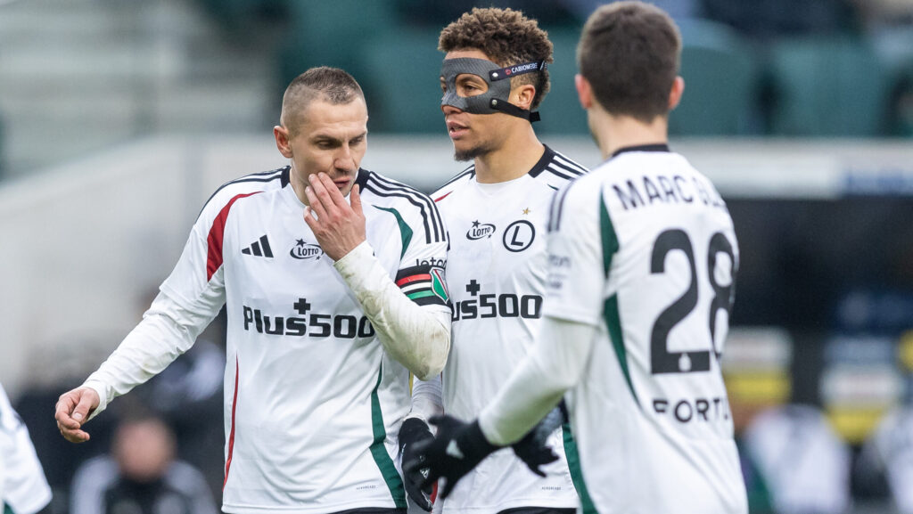2025.03.02 Warszawa
pilka nozna PKO Ekstraklasa sezon 2024/2025
Legia Warszawa - Slask Wroclaw
N/z Artur Jedrzejczyk (Legia), Steve Kapuadi (Legia), Marc Gual (Legia)
Foto Tomasz Jastrzebowski / Foto Olimpik / PressFocus

2025.03.02 Warszawa
Football - Polish PKO Ekstraklasa season 2024/2025
Legia Warszawa - Slask Wroclaw
Artur Jedrzejczyk (Legia), Steve Kapuadi (Legia), Marc Gual (Legia)
Credit: Tomasz Jastrzebowski / Foto Olimpik / PressFocus