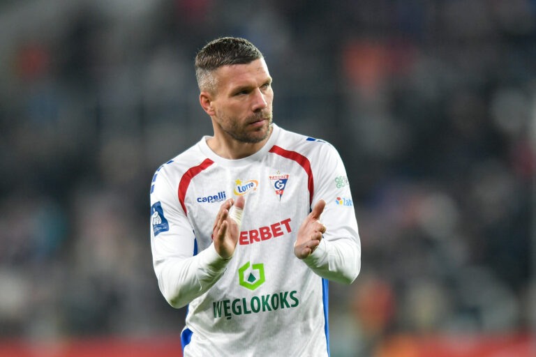 2025.03.15 Zabrze
pilka nozna PKO Ekstraklasa sezon 2024/2025
Gornik Zabrze - Motor Lublin
N/z Lukas Podolski
Foto Lukasz Laskowski / PressFocus

2025.03.15 Zabrze
Football - Polish PKO Ekstraklasa season 2024/2025
Gornik Zabrze - Motor Lublin
Lukas Podolski
Credit: Lukasz Laskowski / PressFocus