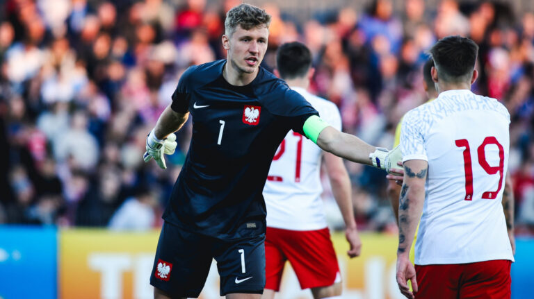 2025.03.21 Nieciecza
Pilka nozna Elite League U20
Polska U20 - Rumunia U20
N/z Maciej Kikolski
Foto Marta Badowska / PressFocus

2025.03.21 Nieciecza
Football Elite League U20
Maciej Kikolski
Credit: Marta Badowska / PressFocus