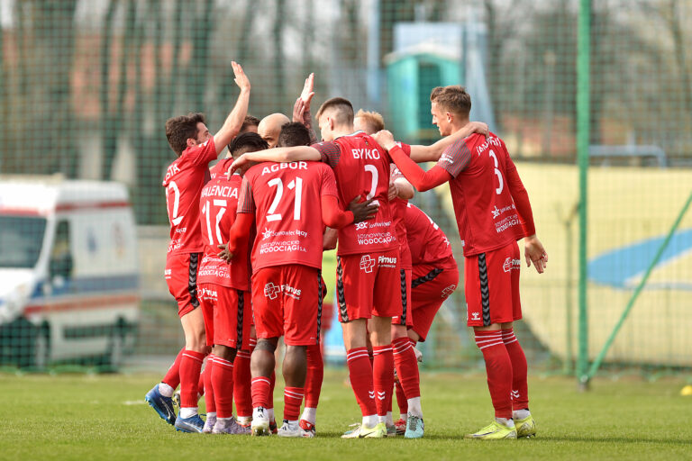 2025.03.30 Krakow
Pilka nozna , Betclic II liga , sezon 2024/25
Hutnik Krakow - Zaglebie Sosnowiec
N/z Pilkarze Zaglebia, radosc po bramce na 1-3, gol, bramka
Foto Krzysztof Porebski / PressFocus

2025.03.30 Krakow
Football , Polish league, third level , 2024/2025 season
Hutnik Krakow - Zaglebie Sosnowiec
Pilkarze Zaglebia, radosc po bramce na 1-3, gol, bramka
Credit: Krzysztof Porebski / PressFocus