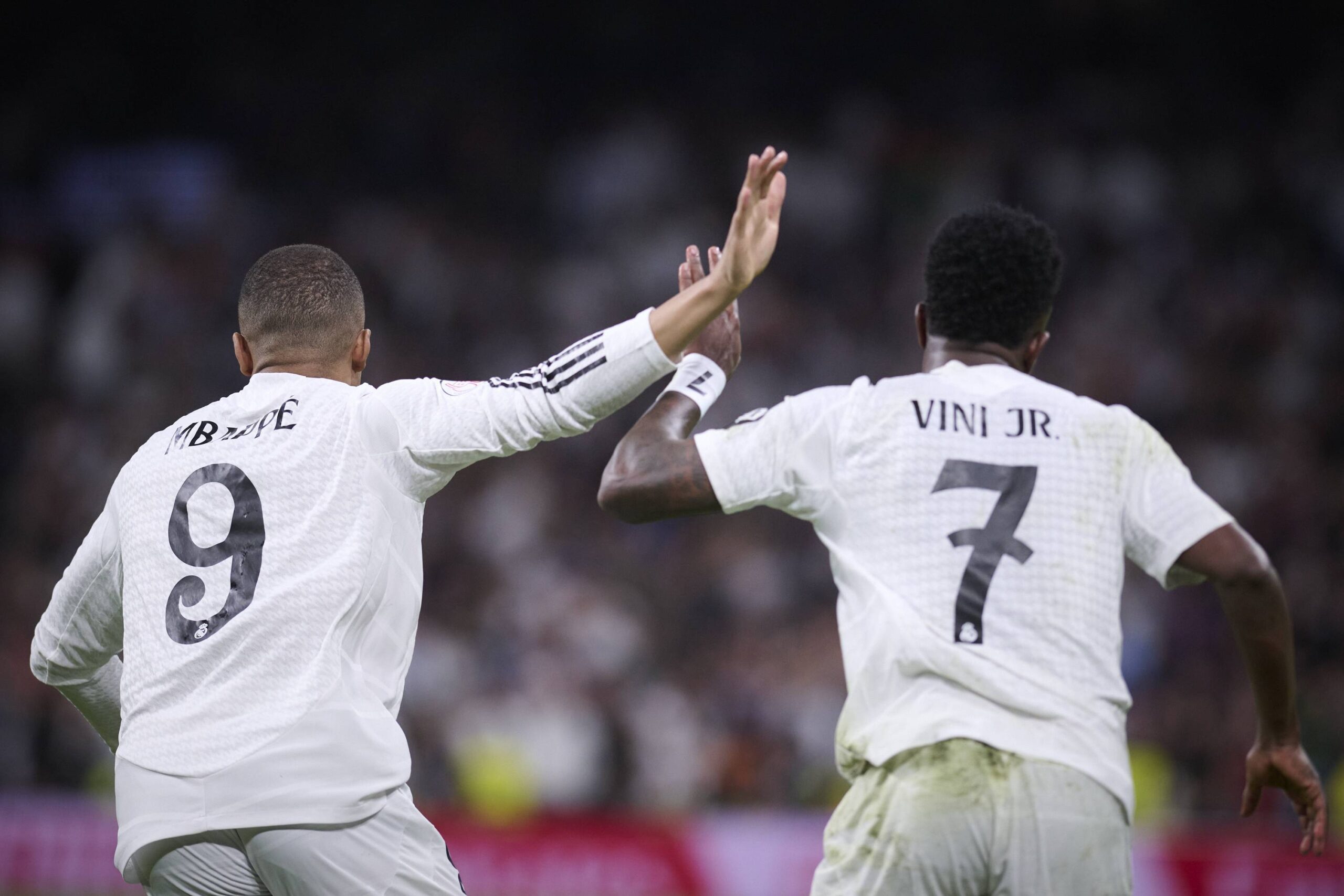Spanish King Cup Copa del Rey soccer match Real Madrid vs Real Sociedad at Santiago Bernabeu stadium in Madrid, spain 01 april 2025 Kylian Mbappe 900/Cordon Press PUBLICATIONxNOTxINxFRAxESP 900/CordonxPress LOF - Copa del Rey Real Madrid vs Real Sociedad
2025.04.01 Madryt
pilka nozna , Puchar Krola
Real Madryt - Real Sociedad San Sebastian
Foto IMAGO/PressFocus

!!! POLAND ONLY !!!
