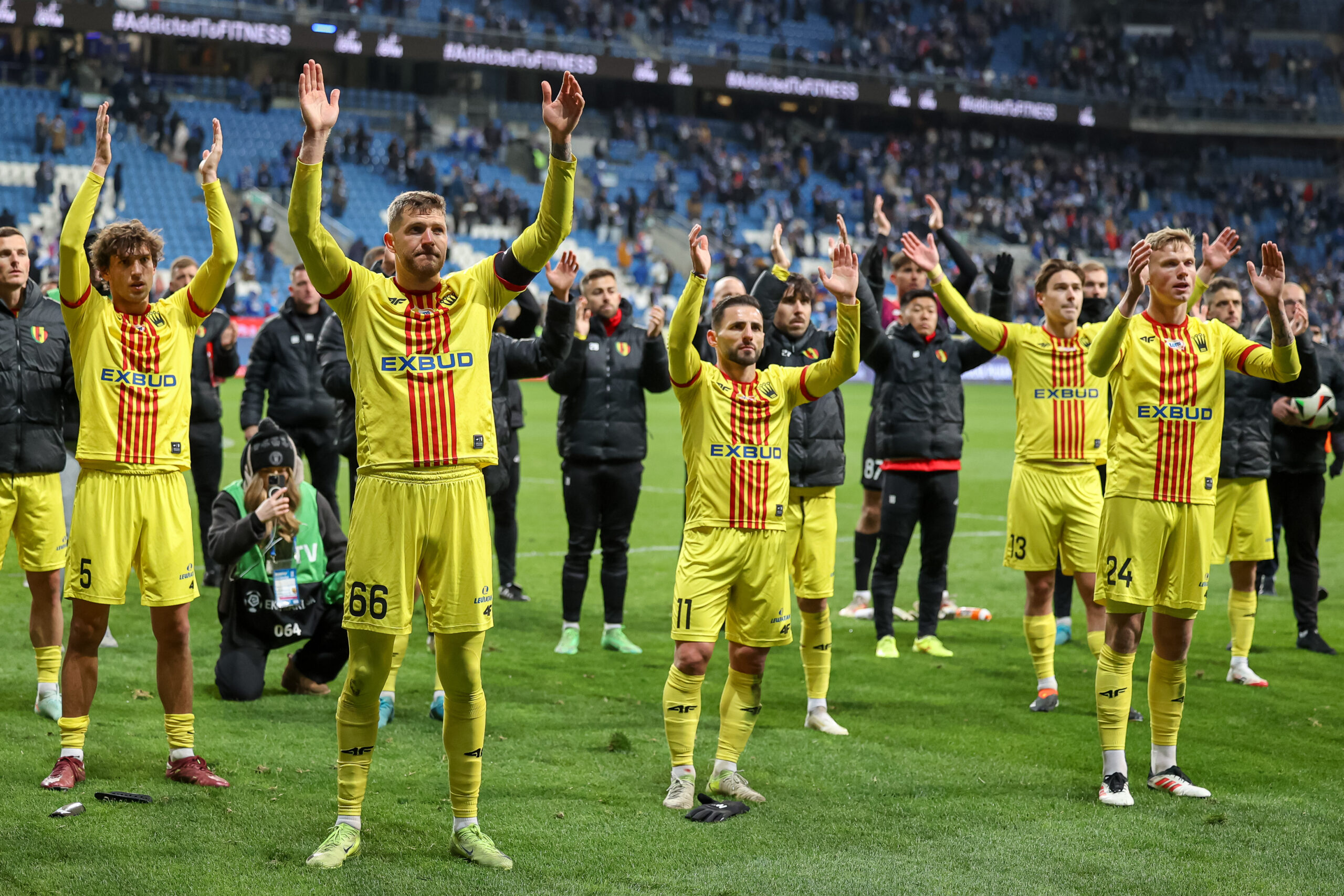2025.04.05 Poznan
Pilka nozna Ekstraklasa sezon 2024/2025
Lech Poznan - Korona Kielce
N/z Mariusz Fornalczyk Pau Resta Milosz Trojak Nono David Gonzales Plata
Foto Pawel Jaskolka / PressFocus

2025.04.05 Poznan
Football Polish Ekstraklasa season 2024/2025
Lech Poznan - Korona Kielce
Credit: Pawel Jaskolka / PressFocus