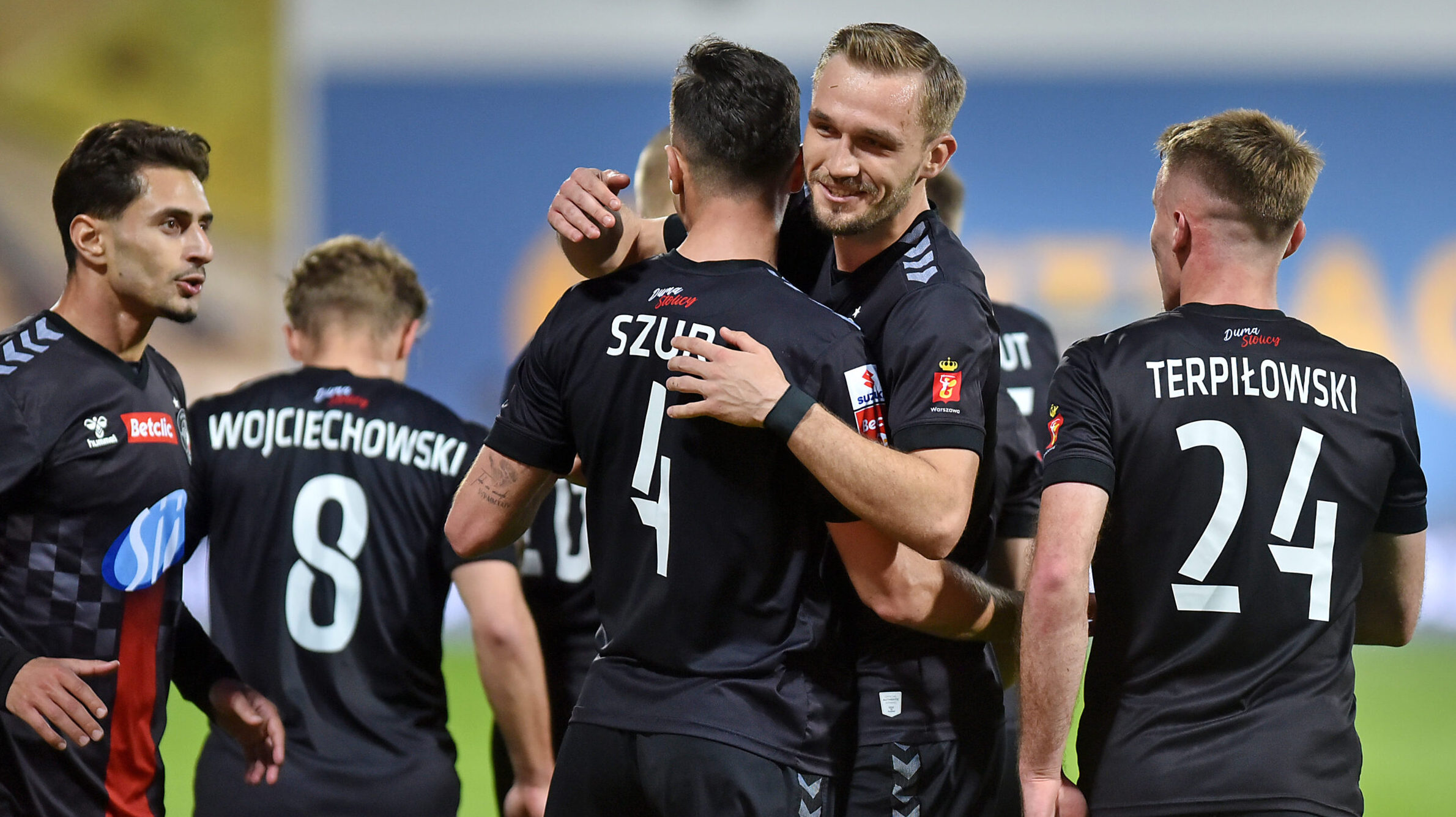 2025.04.14 Nieciecza
Pilka nozna , Betclic I liga , sezon 2024/25
Bruk-Bet Termalica Nieciecza - Polonia Warszawa
N/z Pilkarze Polonii, radosc po bramce na 0-1, gol, bramka , Przemyslaw Szur , Lukasz Zjawinski
Foto Krzysztof Porebski / PressFocus

2025.04.14 Nieciecza
Football , Polish league, second level , 2024/2025 season
Bruk-Bet Termalica Nieciecza - Polonia Warszawa
Pilkarze Polonii, radosc po bramce na 0-1, gol, bramka , Przemyslaw Szur , Lukasz Zjawinski
Credit: Krzysztof Porebski / PressFocus