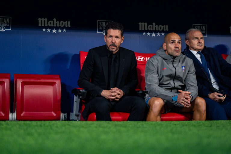 Atletico de Madrid and Real Valladolid CF - La Liga EA Sports 2024/25 Diego Pablo Simeone, head coach of Atletico de Madrid is seen during the La Liga EA Sports 2024/25 football match between Atletico de Madrid and Real Valladolid CF at Estadio Riyadh Air Metropolitano on April 14, 2025 in Madrid, Spain. Madrid Estadio Riyadh Air Metropolitano Madrid Spain Copyright: xAlbertoxGardinx AGardin_20250414_Football_Liga_Atletico_Madrid_Valladolid_0030
2025.04.14 Madryt
pilka nozna , liga hiszpanska
Atletico Madryt - Real Valladolid
Foto IMAGO/PressFocus

!!! POLAND ONLY !!!