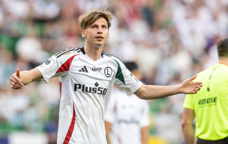 2025.04.21 Warszawa
pilka nozna PKO Ekstraklasa sezon 2024/2025
Legia Warszawa - Lechia Gdansk
N/z Jan Ziolkowski (Legia)
Foto Tomasz Jastrzebowski / Foto Olimpik / PressFocus

2025.04.21 Warszawa
Football - Polish PKO Ekstraklasa season 2024/2025
Legia Warszawa - Lechia Gdansk
Jan Ziolkowski (Legia)
Credit: Tomasz Jastrzebowski / Foto Olimpik / PressFocus