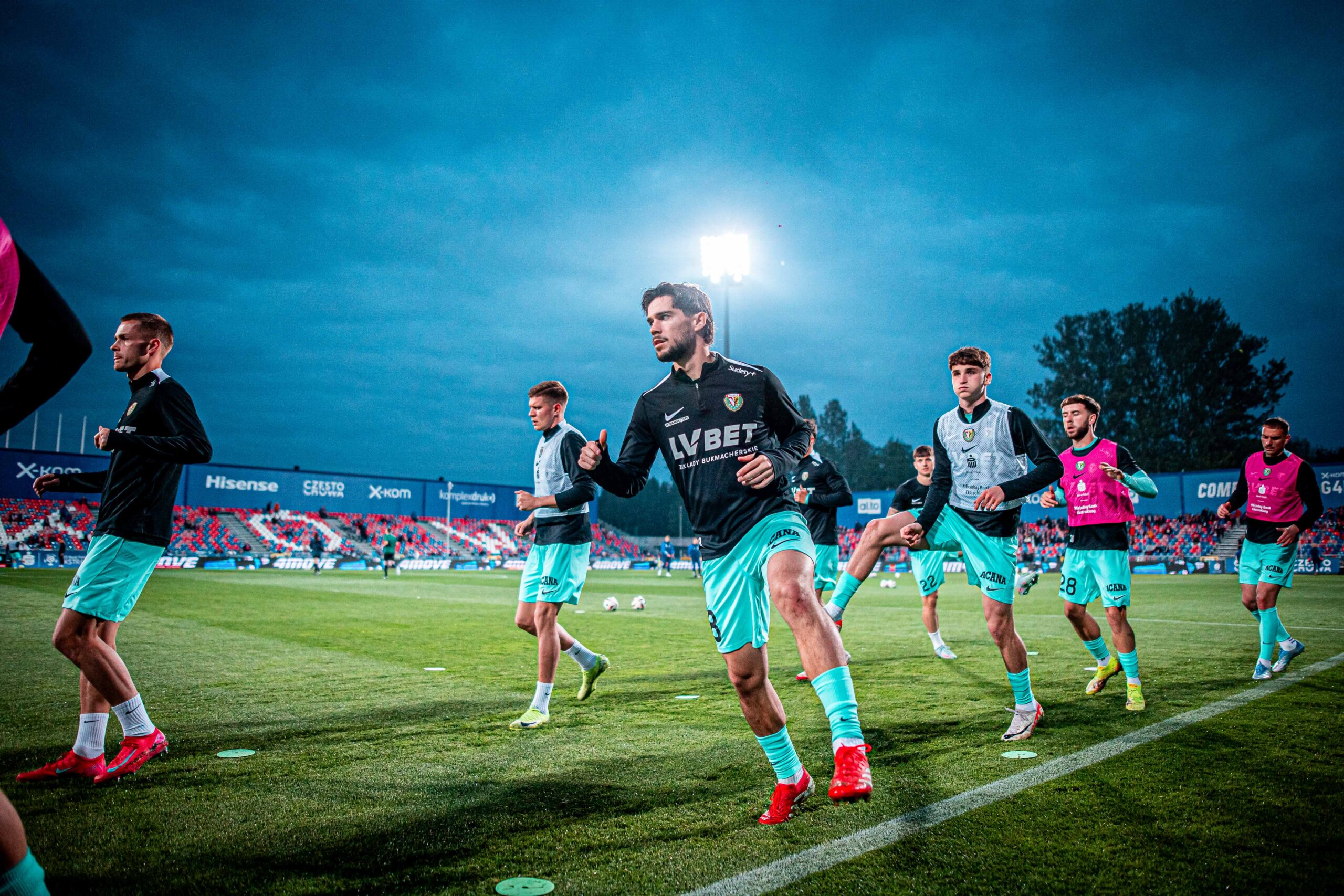 2025.04.25 Czestochowa
Pilka nozna, PKO BP Ekstraklasa, sezon 2024/2025
Rakow Czestochowa - Slask Wroclaw
N/z pilkarze slaska wroclaw trening rozgrzewka  Jose Pozo
Foto Mateusz Porzucek PressFocus

2025.04.25 Czestochowa
Football, Polish top league - first level, 2024/25 season
Rakow Czestochowa - Slask Wroclaw
pilkarze slaska wroclaw trening rozgrzewka  Jose Pozo
Credit: Mateusz Porzucek PressFocus